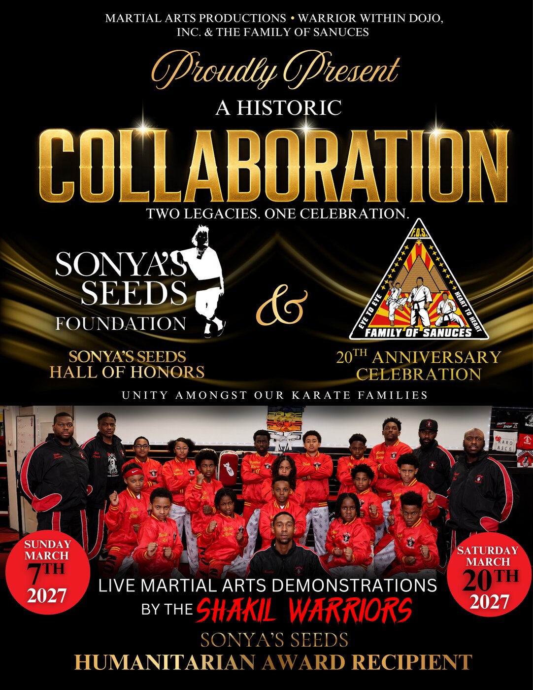 2nd Annual Sonya's Seeds Hall of Honors badge